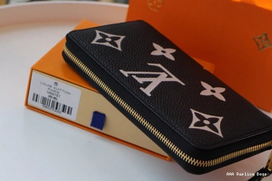 Aaa replica bags LOUIS WALLET VUITTON ZIPPY 0711